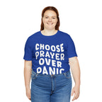 Prayer Over Panic Unisex Shirt | Religious Shirt for Prayers