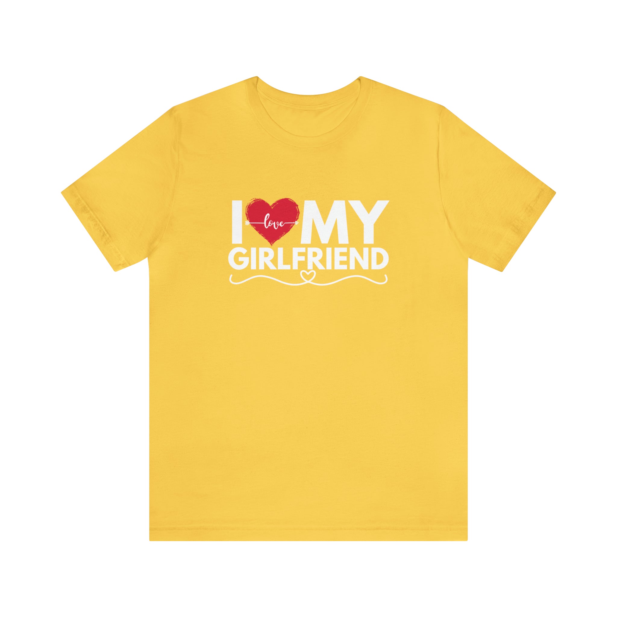 I Love My Girlfriend Shirt | Couple Love T-Shirt, Pair Girlfriend Boyfriend Matching Shirt