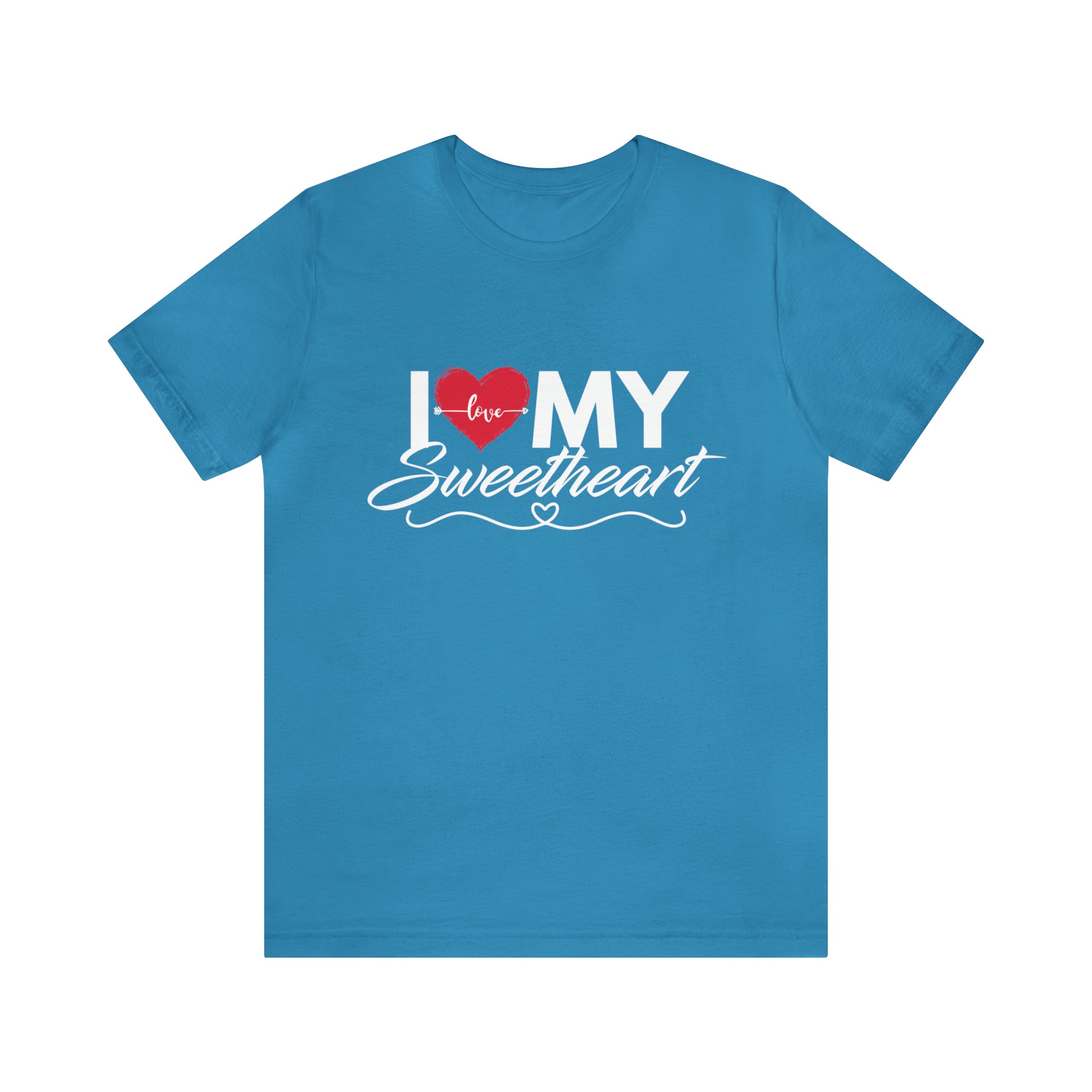 I Love My Sweetheart Shirt | Couple Love T-Shirt, Pair Girlfriend Boyfriend Matching Shirt