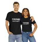 Stronger Than Cancer Shirt | Cancer Warrior Support Unisex T-Shirt
