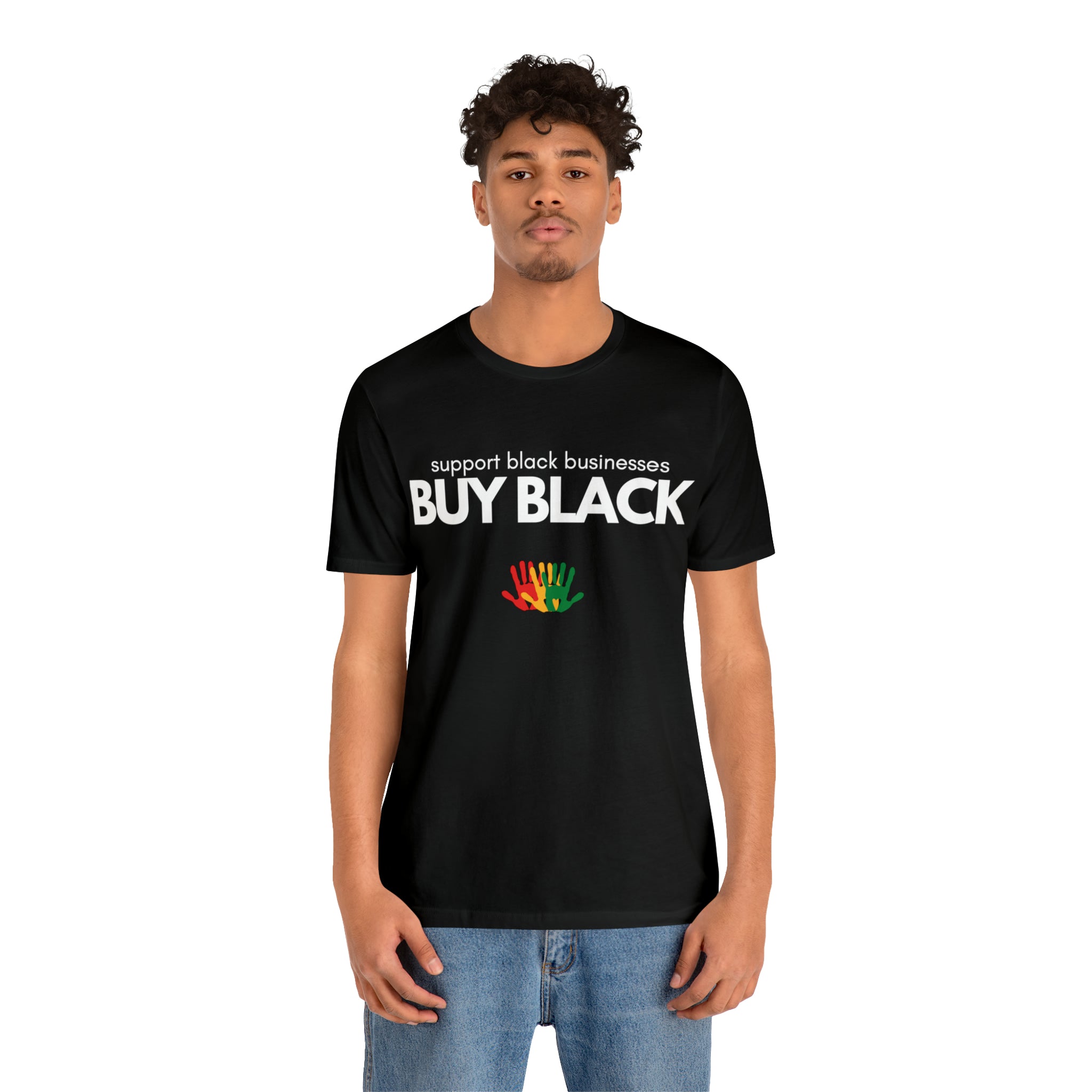 Buy Black Shirt | Support Black Businesses Unisex T-Shirt