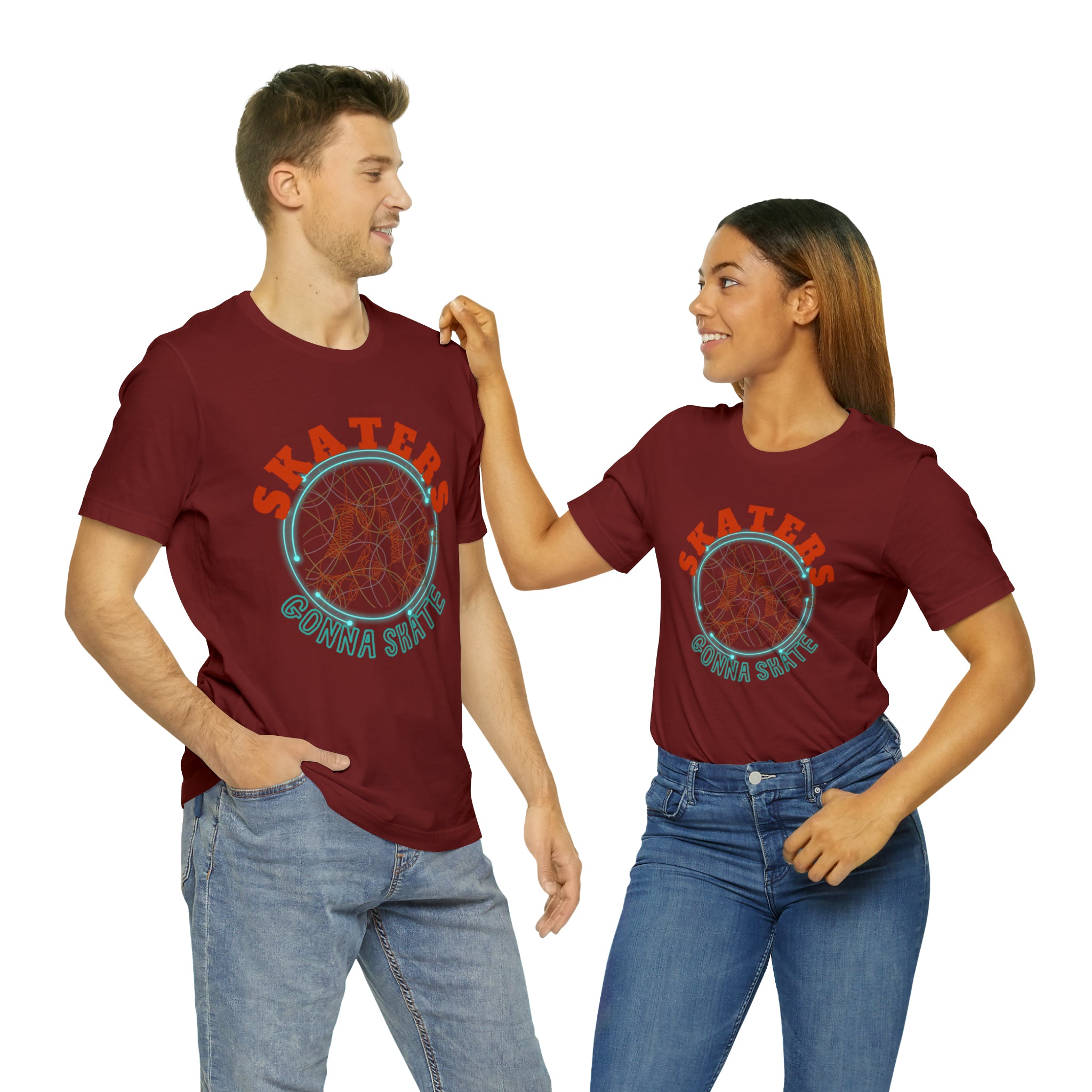 Skaters Gonna Skate Shirt | Roller Skating Lover Unisex Tee