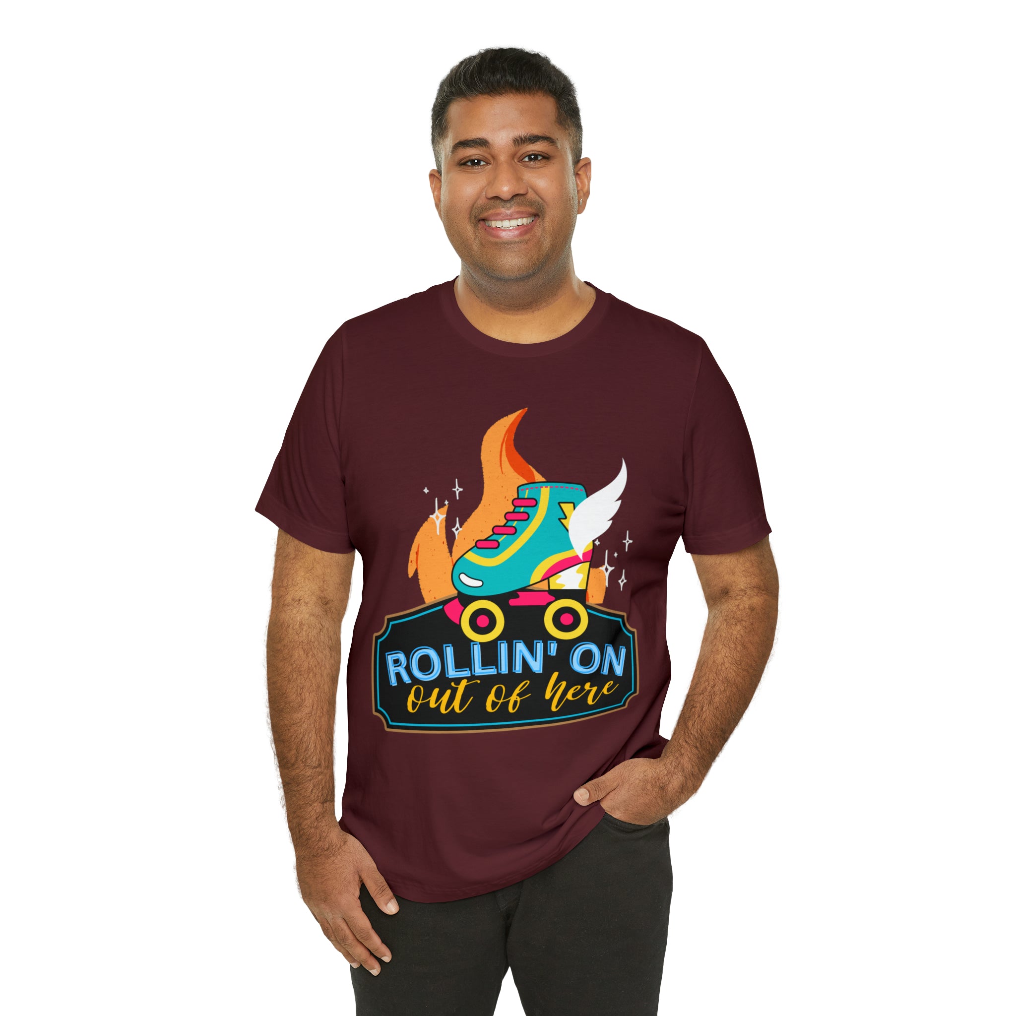Rollin' On Shirt | Roller Skating Lover Unisex Tee