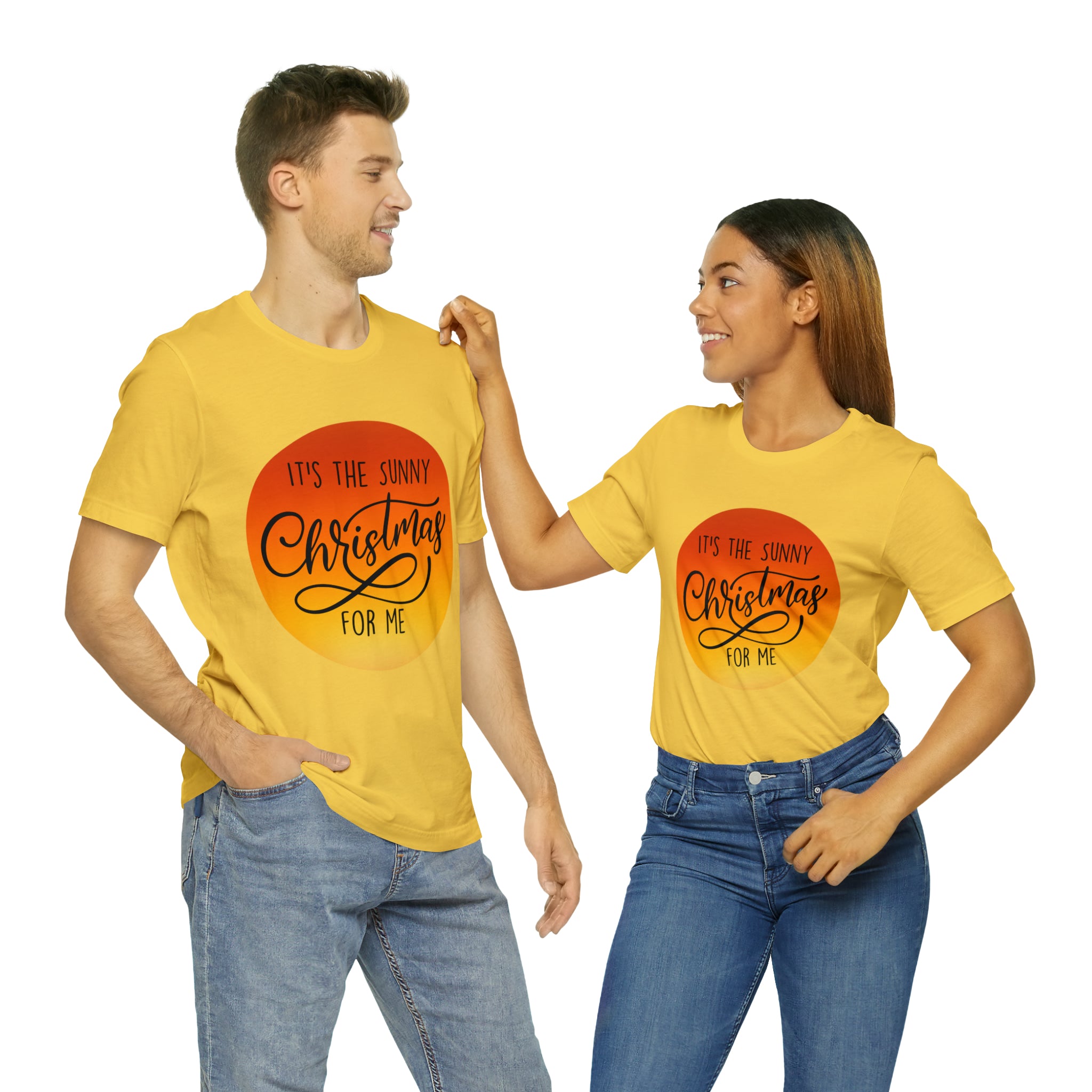 Christmas in July Orange Shirt | Christmas in July Statement T-Shirt