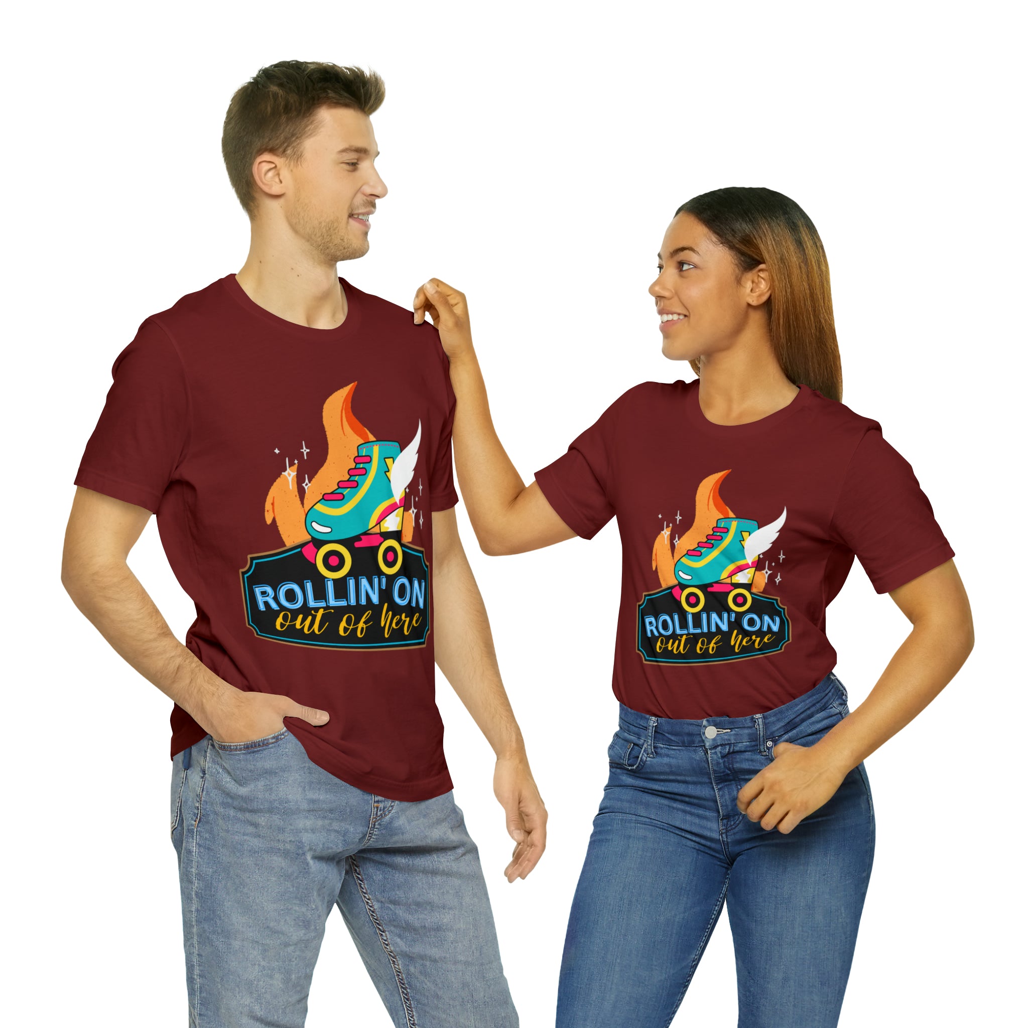 Rollin' On Shirt | Roller Skating Lover Unisex Tee
