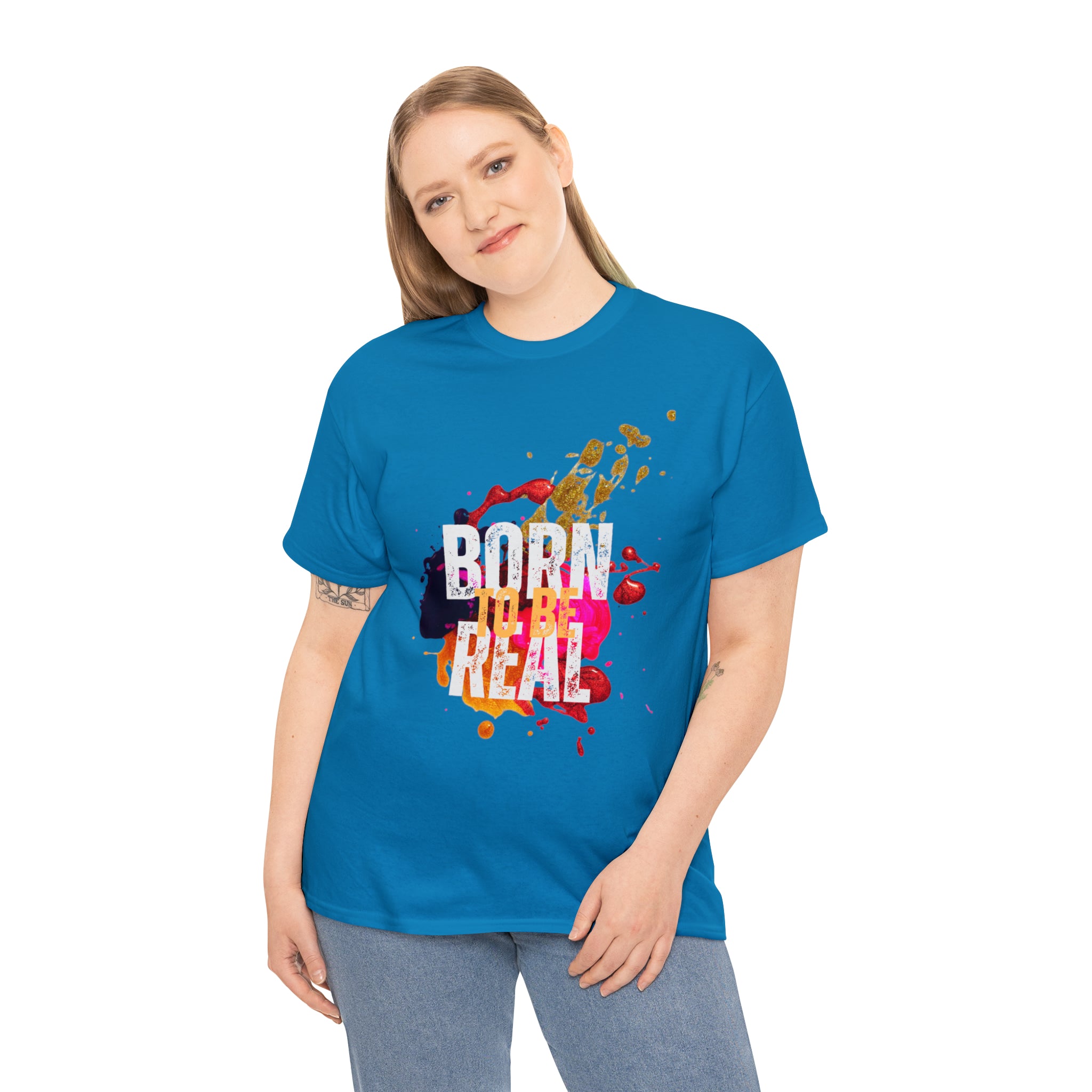 Born To Be Real  | Genuine Spirit Unisex Statement Tee