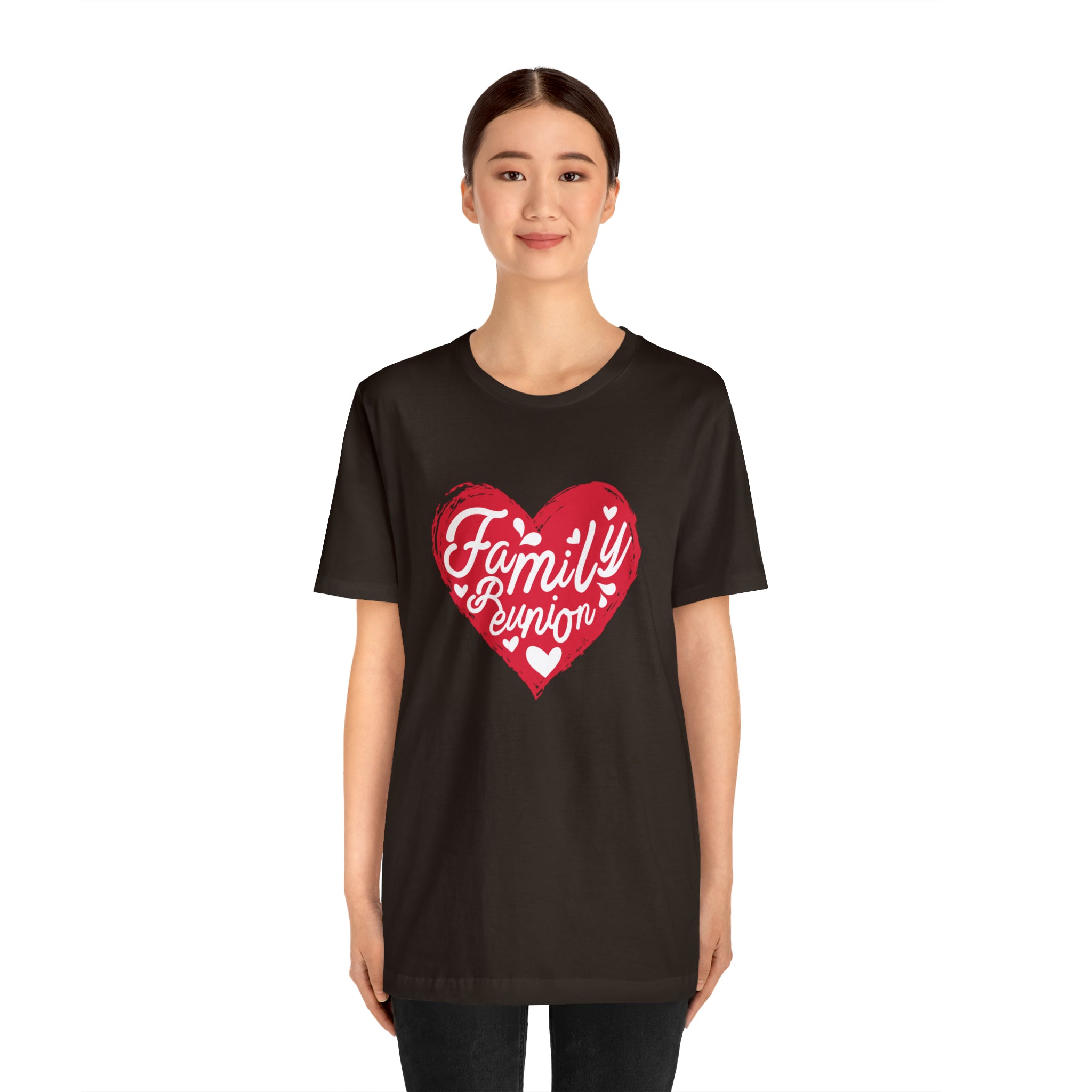 Family Reunion Heart Shirt | Family Love Unisex T-Shirt