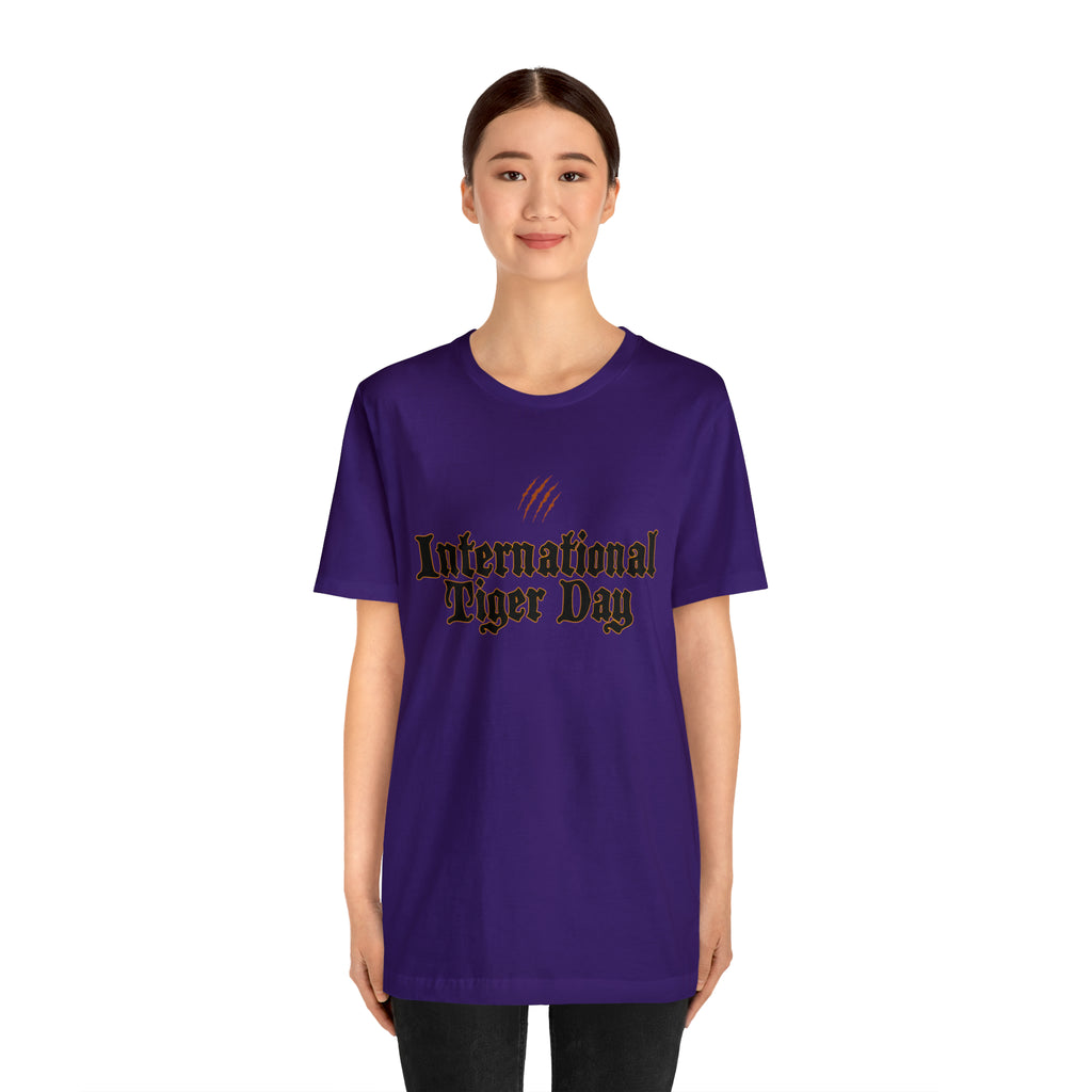 International Tiger Day 2 | Tiger Support Unisex T-Shirt