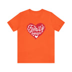 Family Reunion Heart Shirt | Family Love Unisex T-Shirt