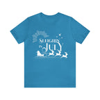 Sleighin in July Shirt | Christmas in July Slay Statement T-Shirt