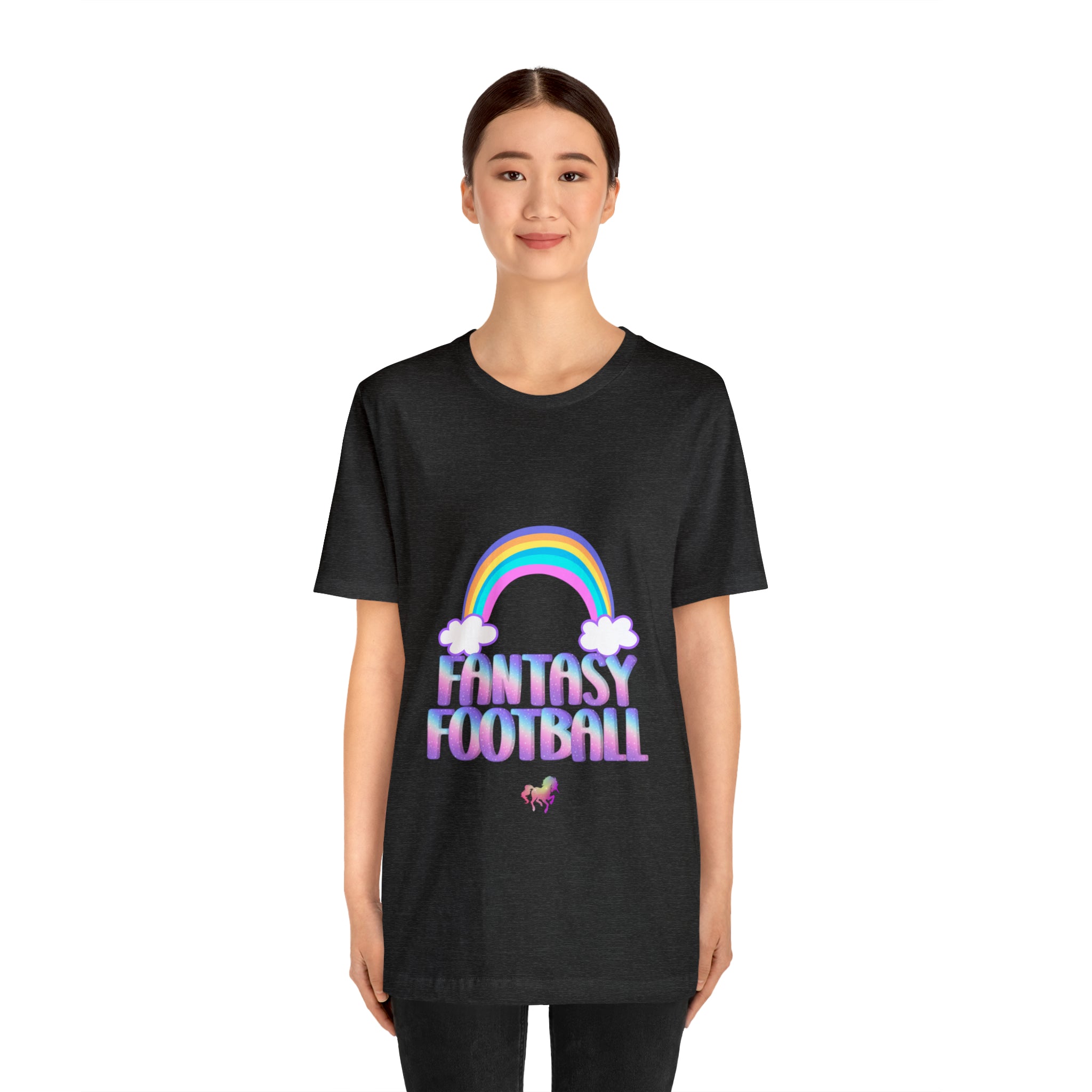 Cute Fantasy Football Shirt | Pink Cute Fantasy Football Unisex T-Shirt