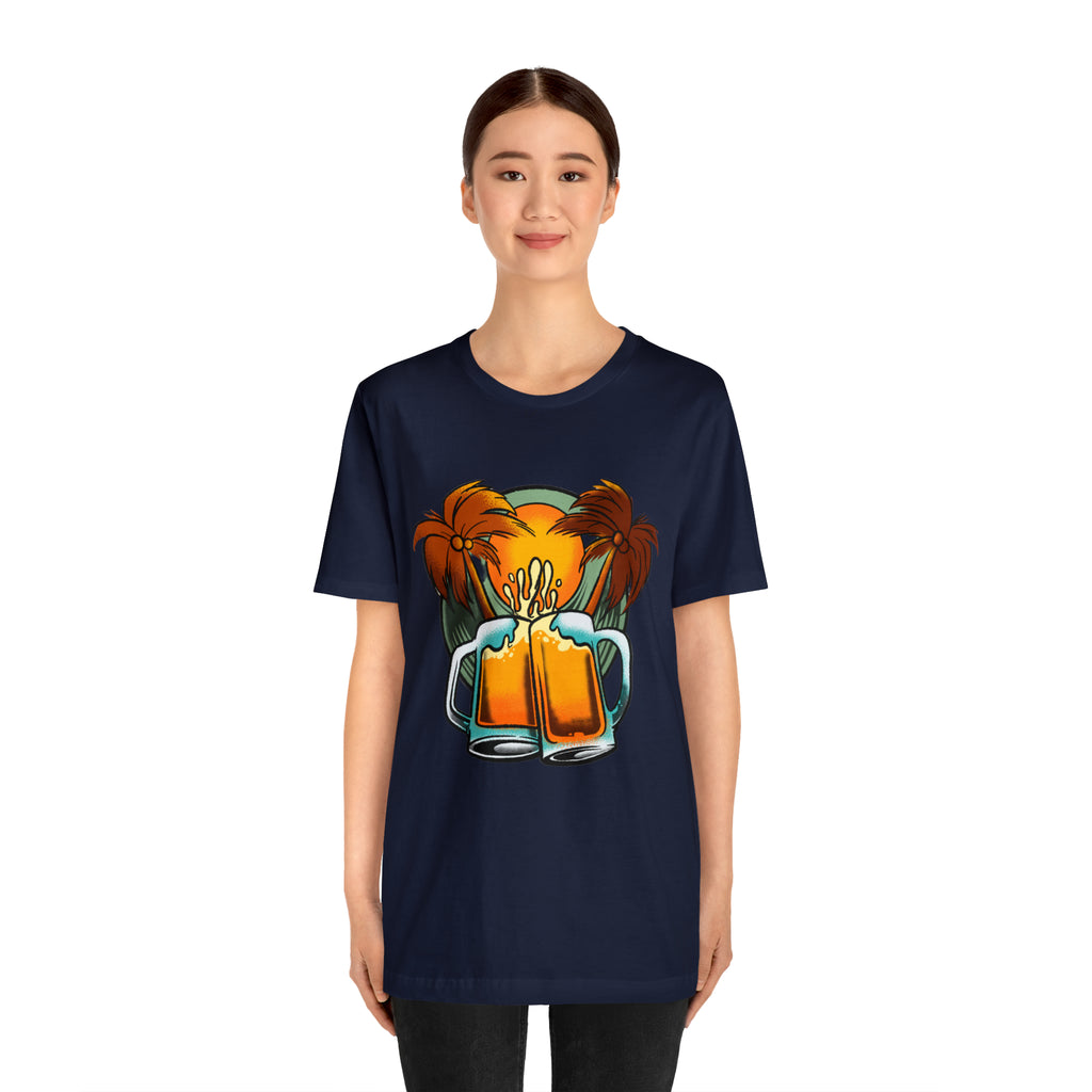 Beer Day Beach Day Shirt | Drink Beer Unisex T-Shirt