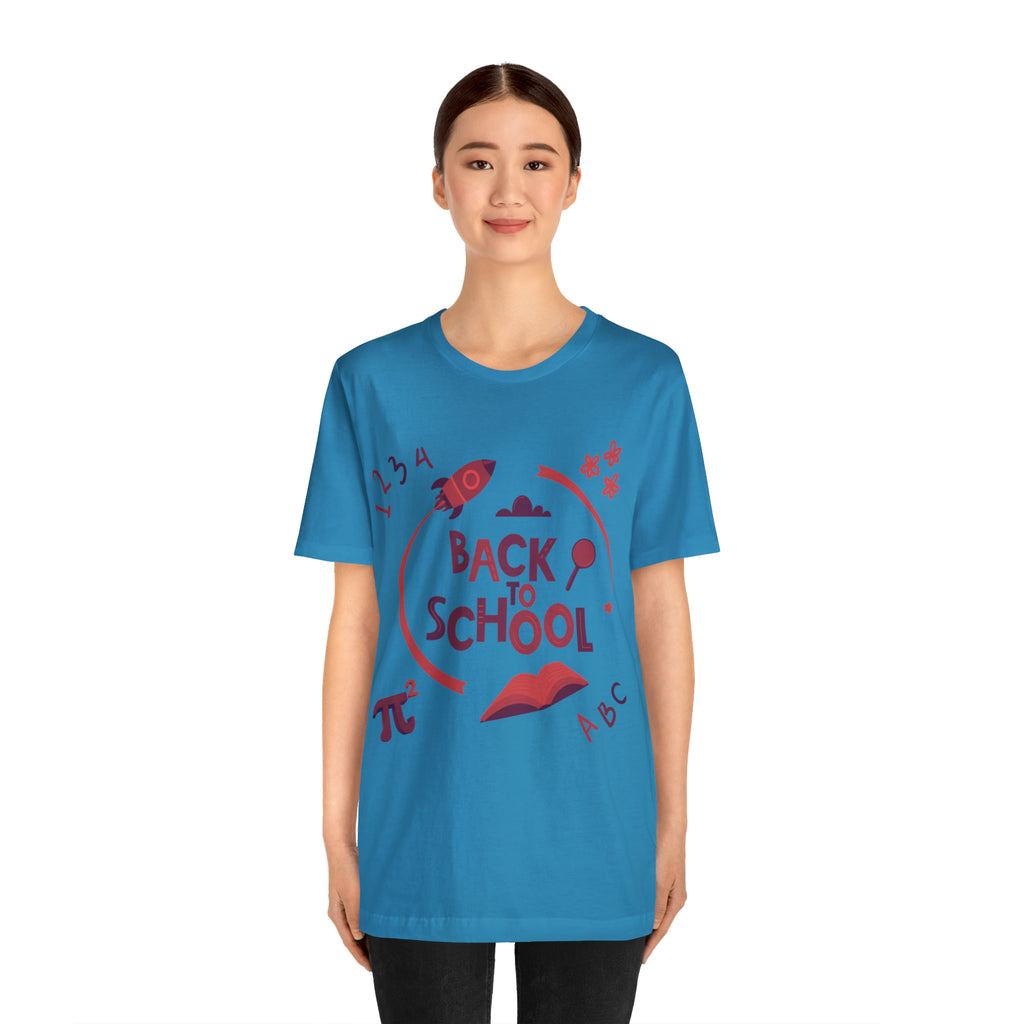 Back to School Subjects Shirt | Back to School Rocket Unisex T-Shirt
