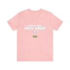 Sixth Grade Survival Mode Shirt | Minecraft School Unisex T-Shirt