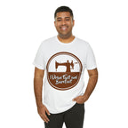 Tailor Sewing Machine Shirt | Tailor Unisex Statement T-Shirt