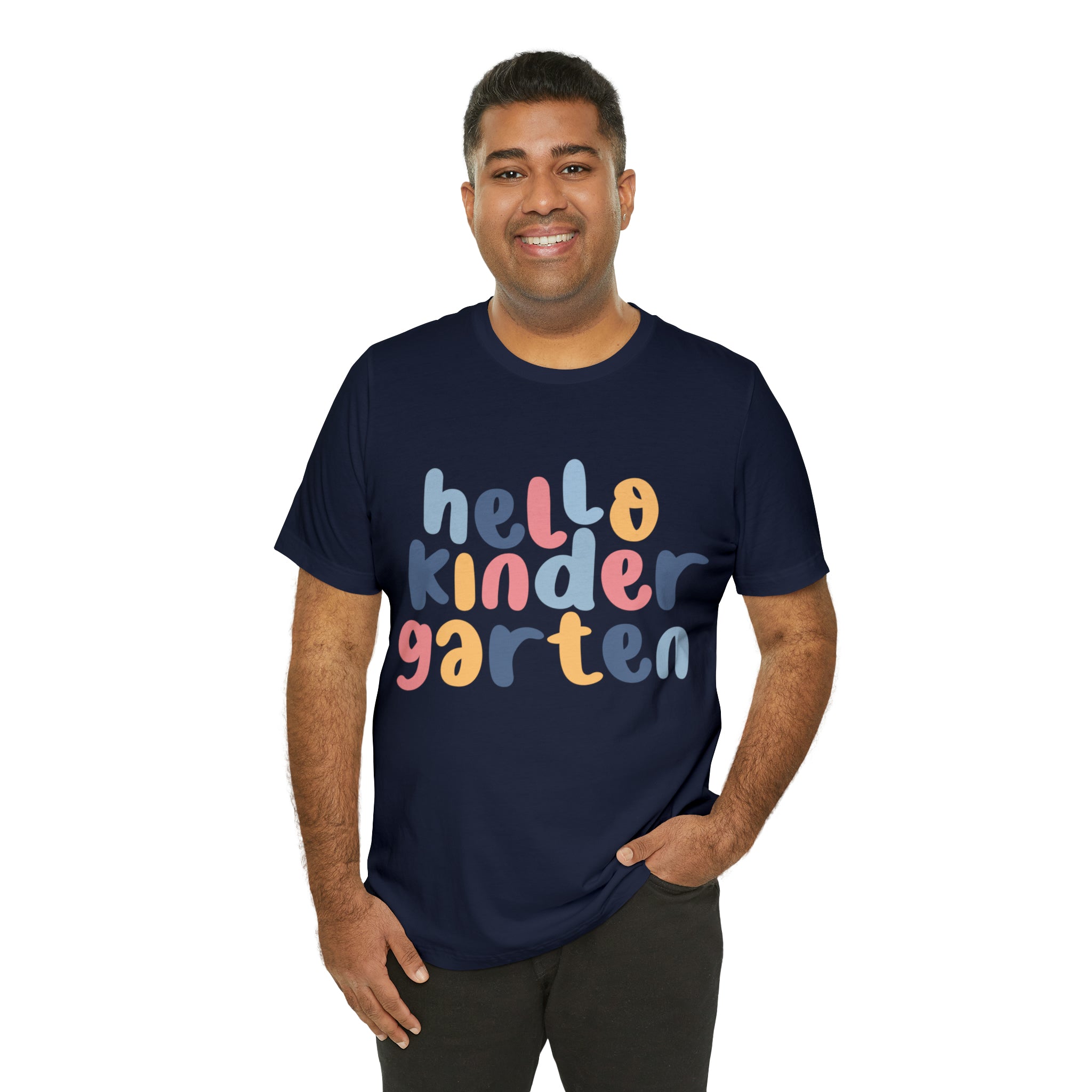Hello Kindergarten School Shirt | First day of School Unisex T-Shirt