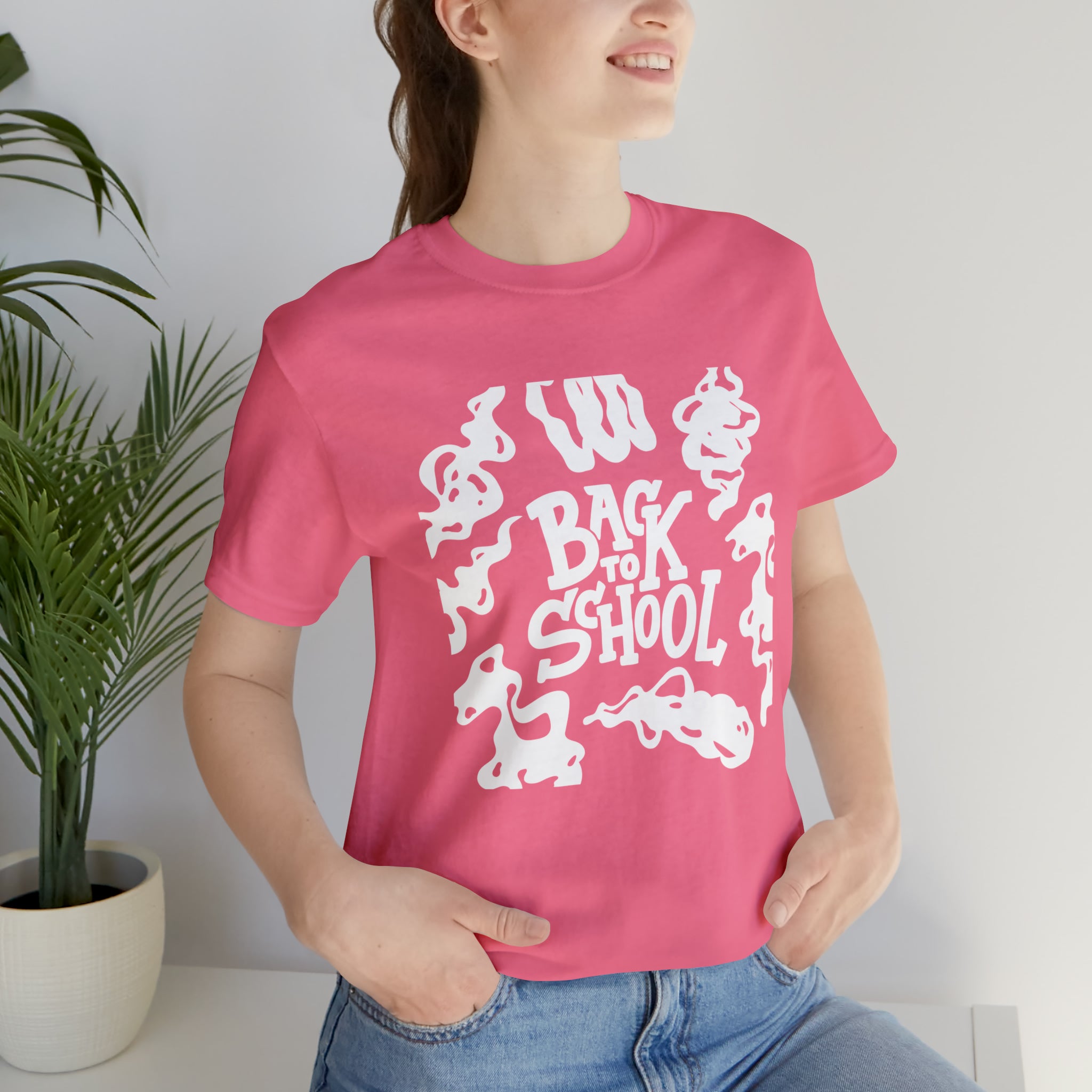 Back to School Ink Shirt | Black and White School Unisex T-Shirt