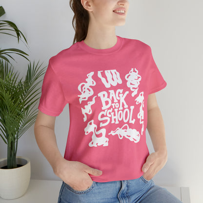 Back to School Ink Shirt | Black and White School Unisex T-Shirt