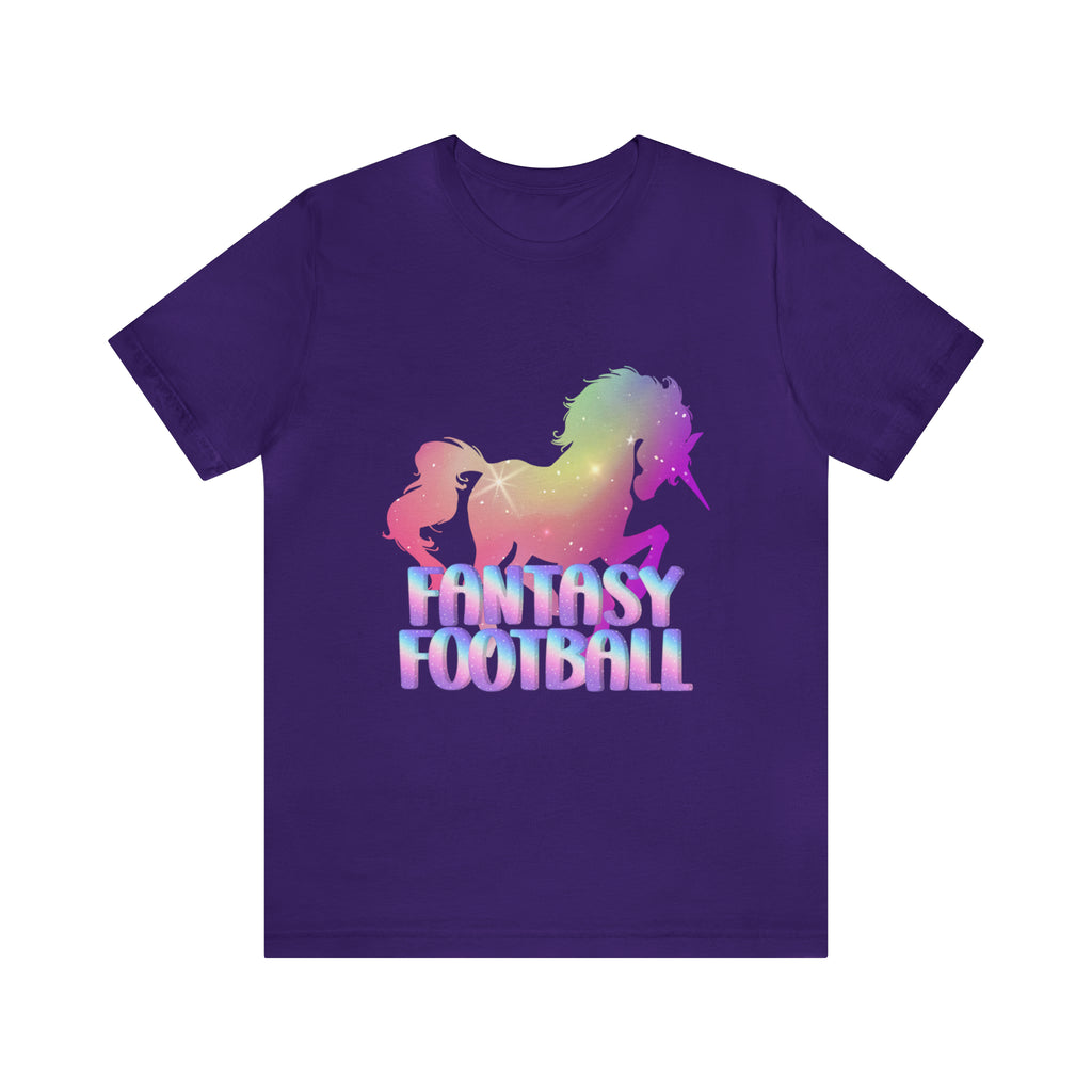 Fantasy Football Pink Shirt | Unicorn Fantasy Football Unisex T-Shirt