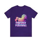 Fantasy Football Pink Shirt | Unicorn Fantasy Football Unisex T-Shirt