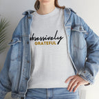 Obsessively Grateful Shirt | Minimalist Unisex T-Shirt
