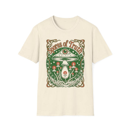Mushroom 'Spores of Truth' T-Shirt — Psychedelic Fungi Graphic Tee