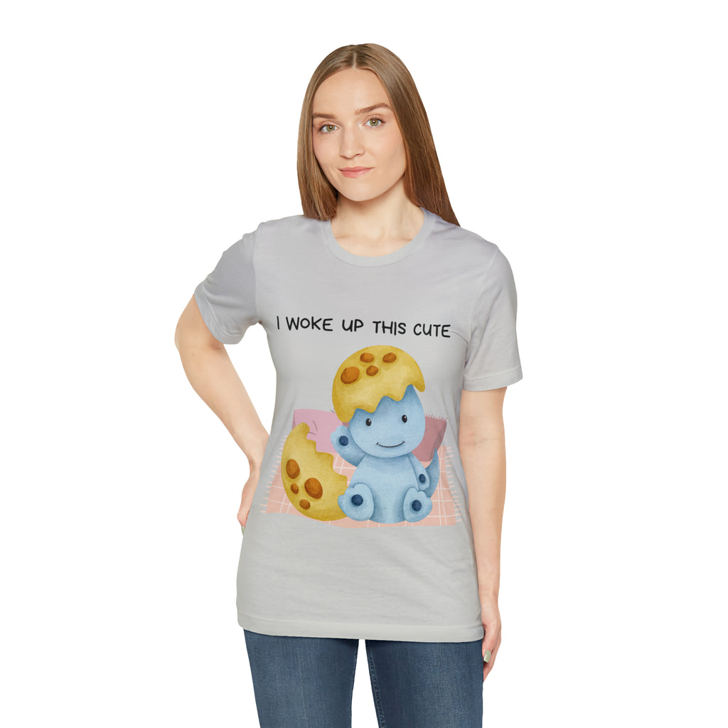 I Woke Up This Cute Shirt | Baby Dino Collection Unisex T-Shirt
