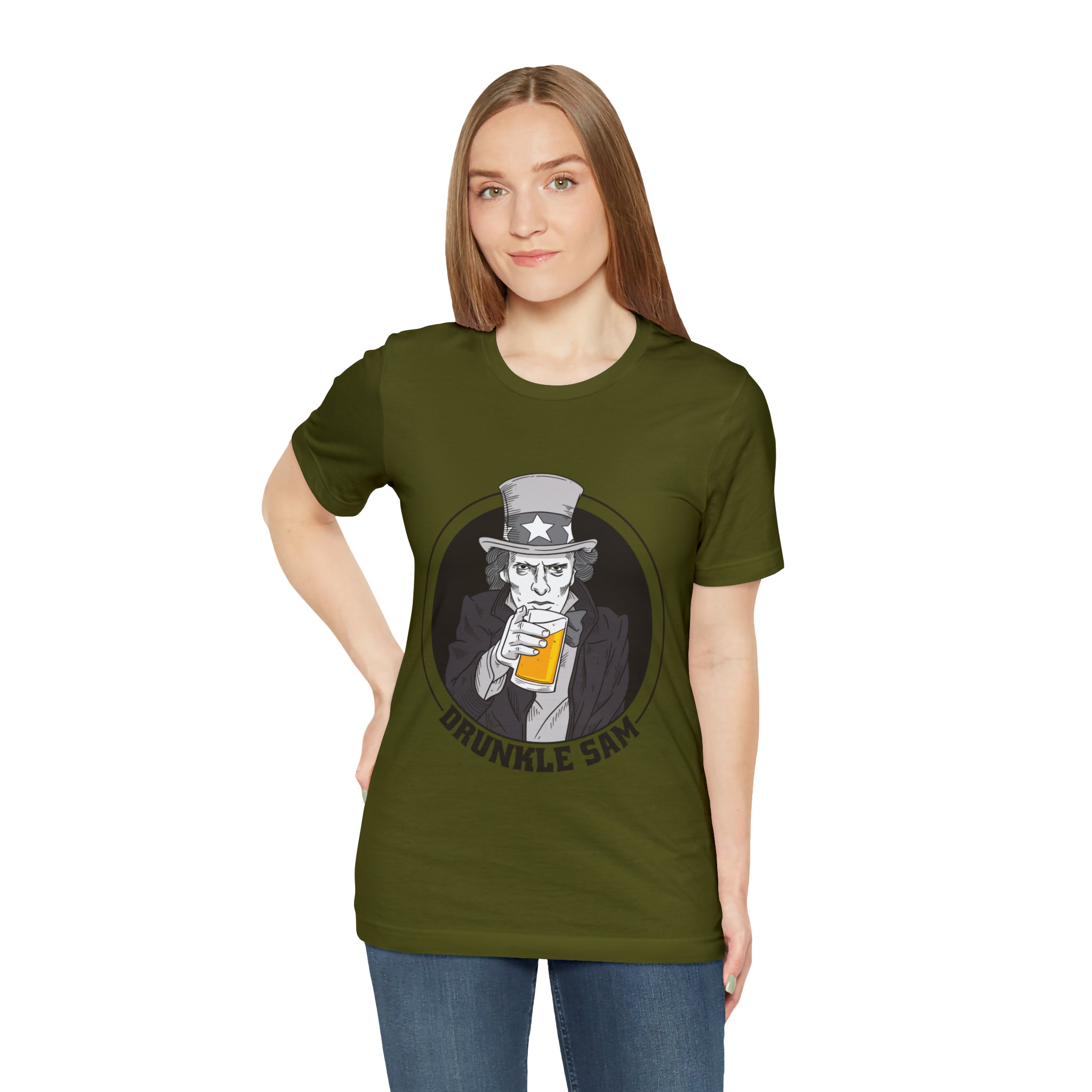 Drunkle Sam Beer Shirt | Drink Beer Unisex T-Shirt