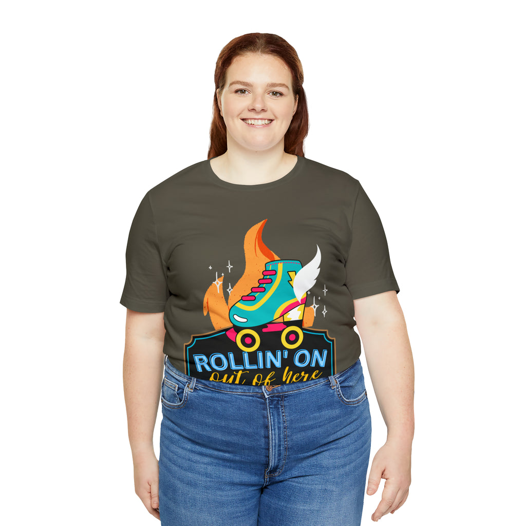 Rollin' On Shirt | Roller Skating Lover Unisex Tee