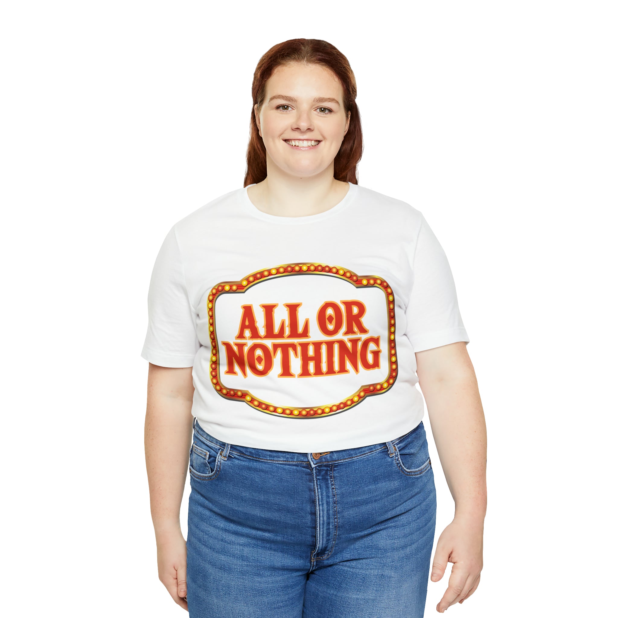 All or Nothing Day Shirt 2 | Poker Casino Unisex T-Shirt