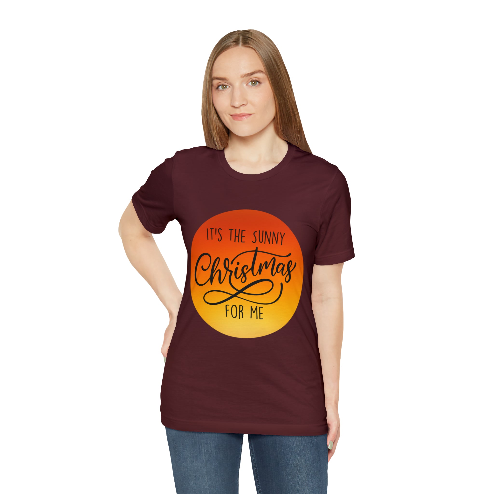 Christmas in July Orange Shirt | Christmas in July Statement T-Shirt