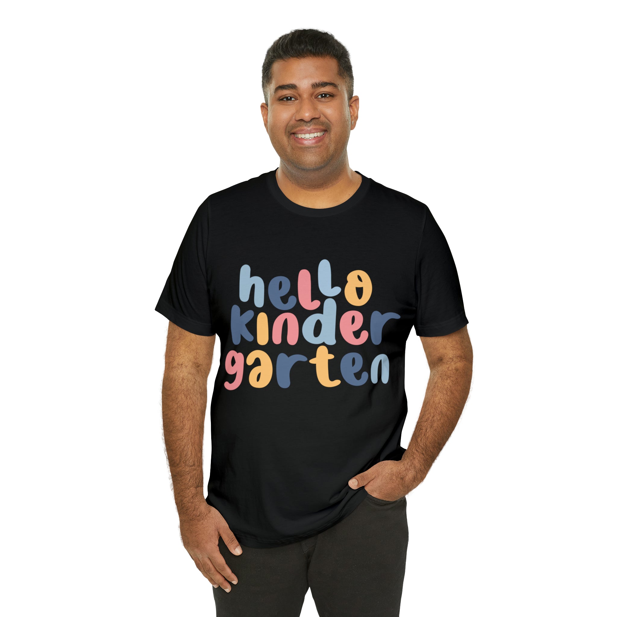 Hello Kindergarten School Shirt | First day of School Unisex T-Shirt