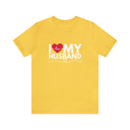 I Love My Husband Shirt | Couple Love T-Shirt, Pair Husband Wife Matching Shirt