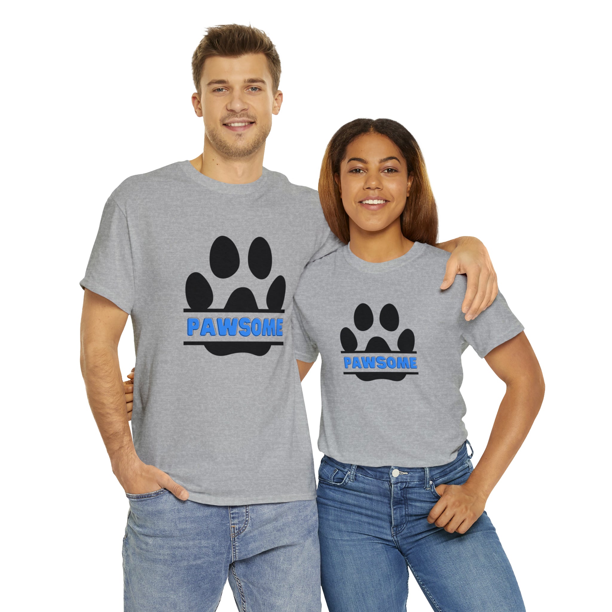Pawsome Shirt | Dog Lover Unisex T-Shirt | Dog Mom Shirt