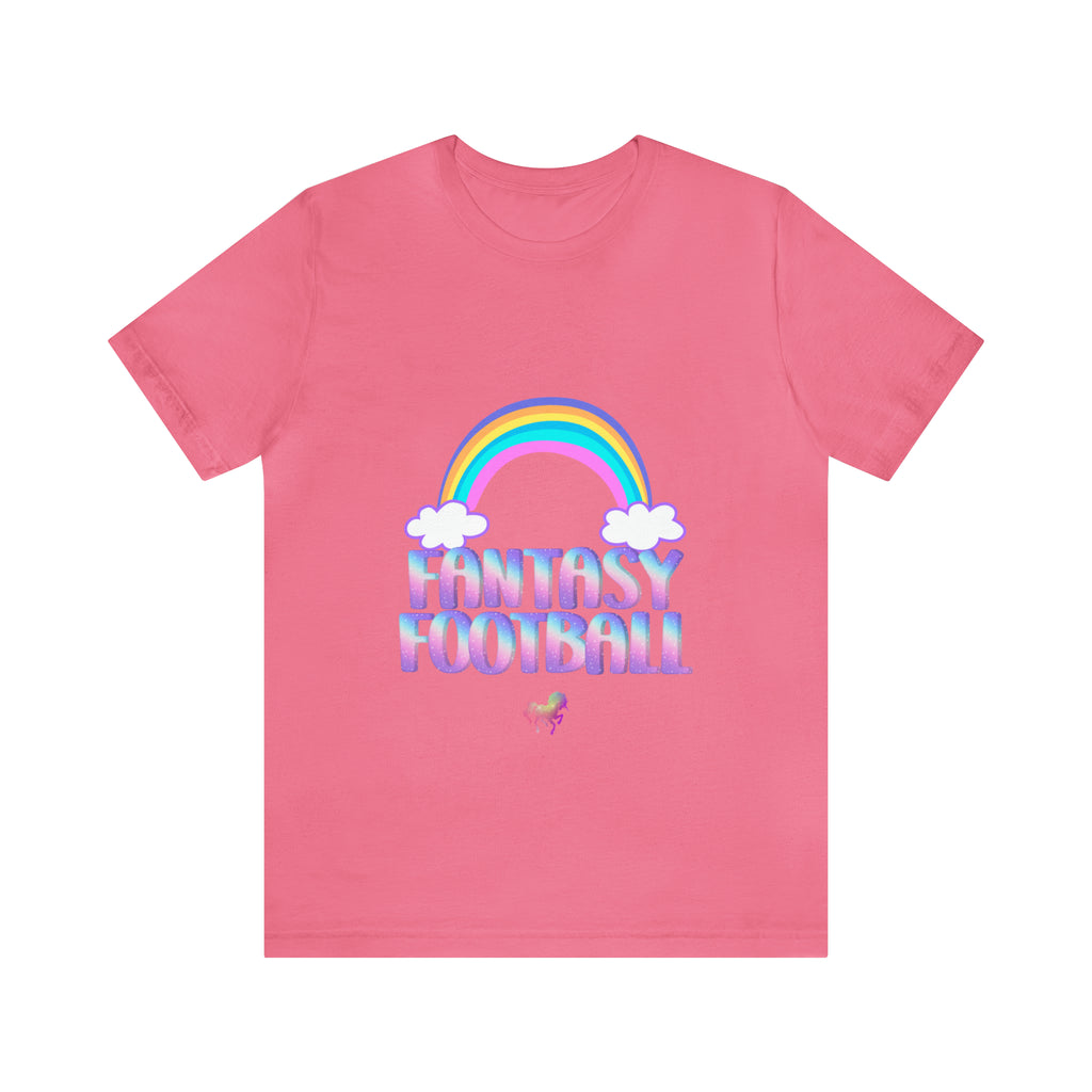 Cute Fantasy Football Shirt | Pink Cute Fantasy Football Unisex T-Shirt
