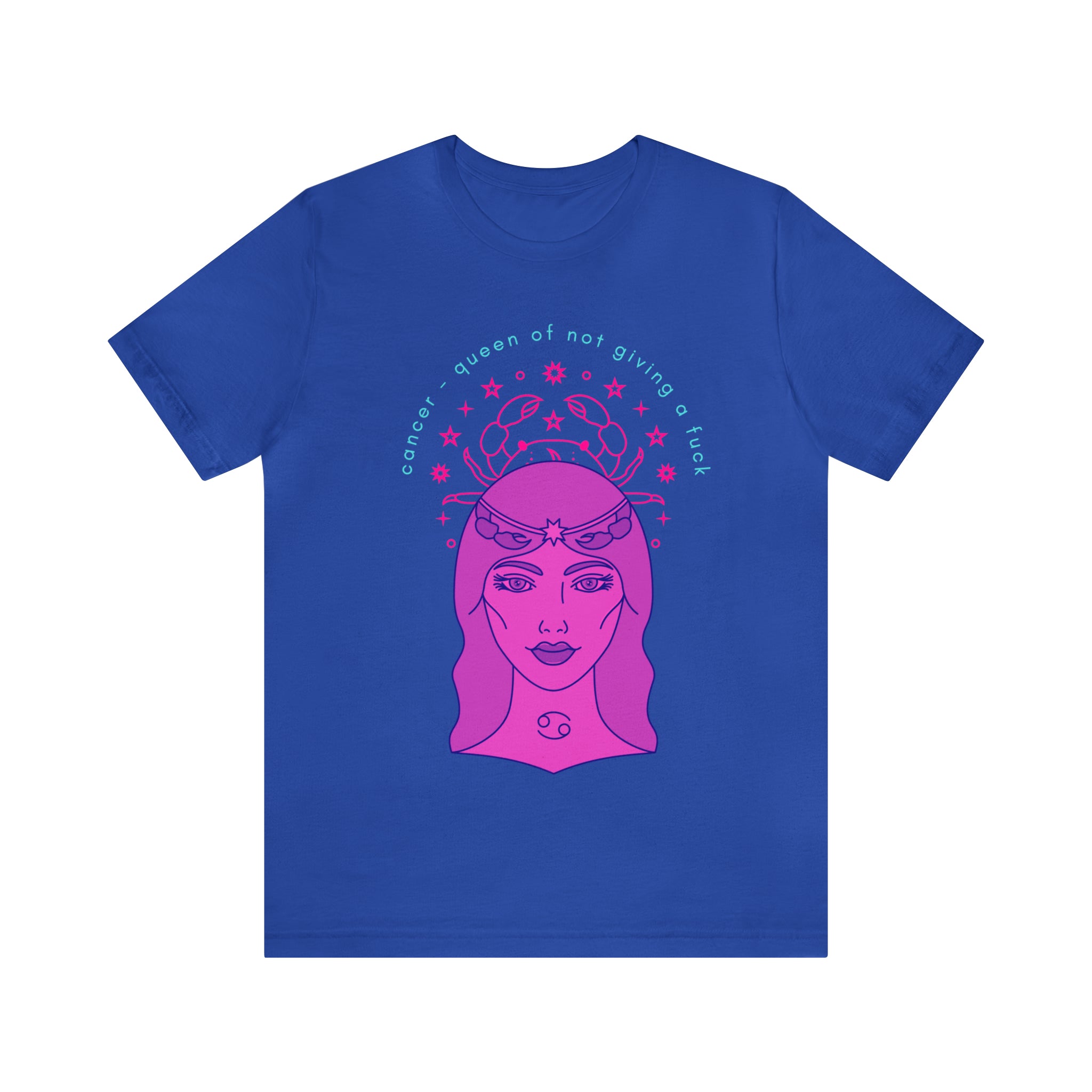 Cancer Zodiac Don't Give a Fuck Shirt | Zodiac Sign Statement T-Shirt