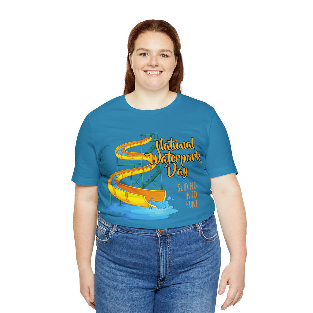 National Waterpark Day Shirt | Waterpark Slide Unisex T-Shirt