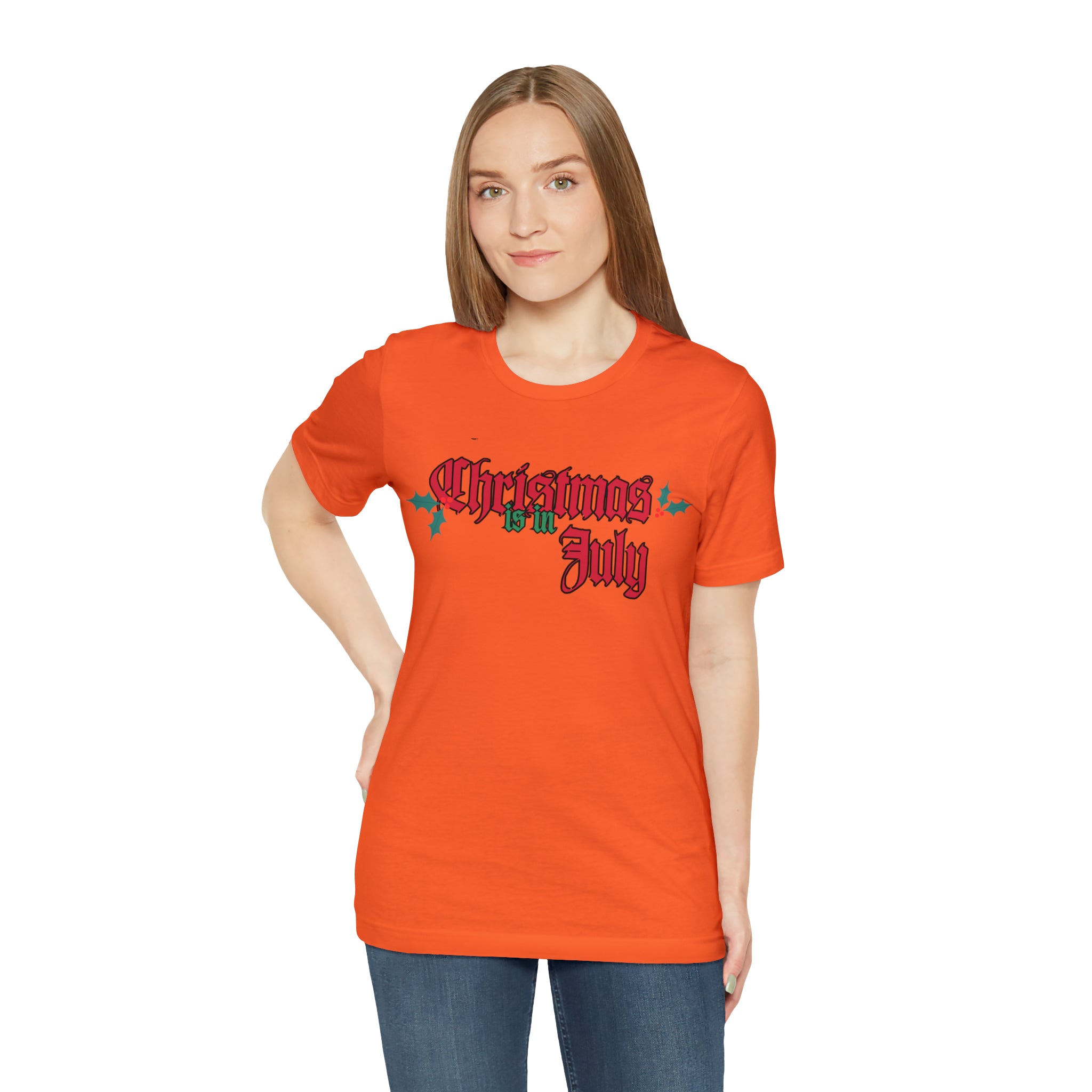 Christmas is in July Shirt | Christmas in July Statement T-Shirt
