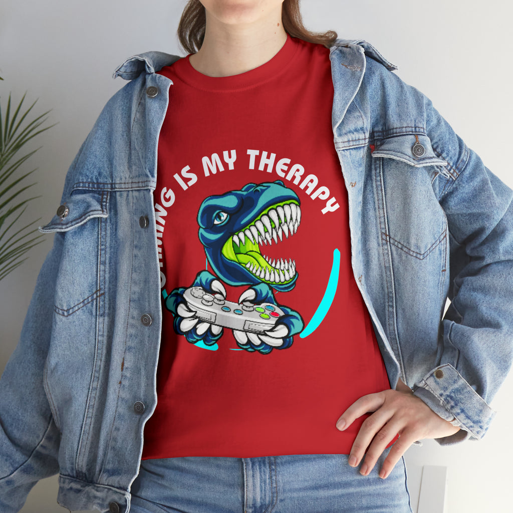 Gaming Is My Therapy Shirt | Gamer's Unisex T-shirt