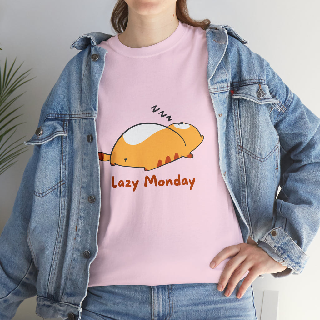 Lazy Monday Shirt | Cat Lover T-Shirt