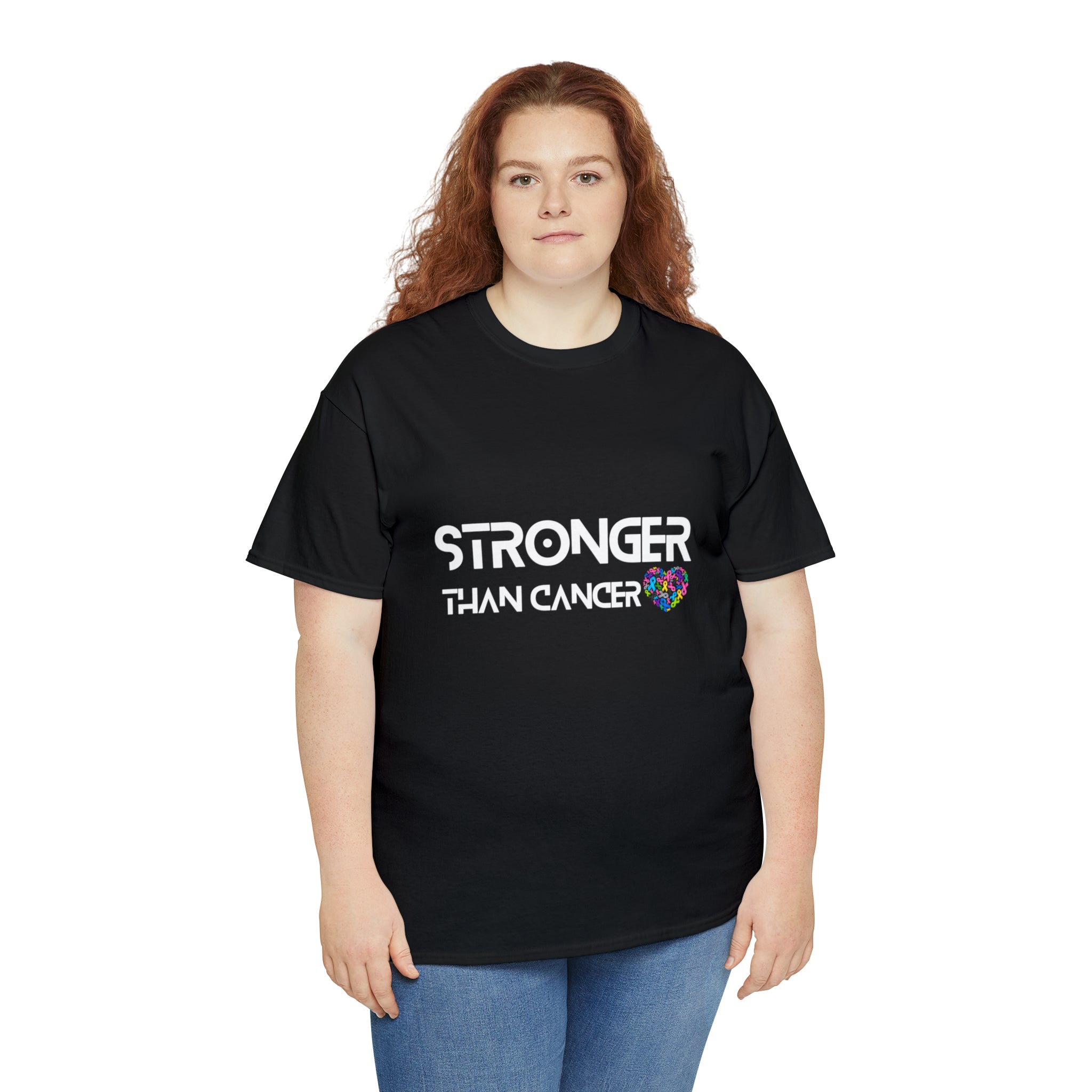Stronger Than Cancer Shirt | Cancer Warrior Support Unisex T-Shirt