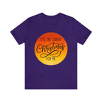 Christmas in July Orange Shirt | Christmas in July Statement T-Shirt