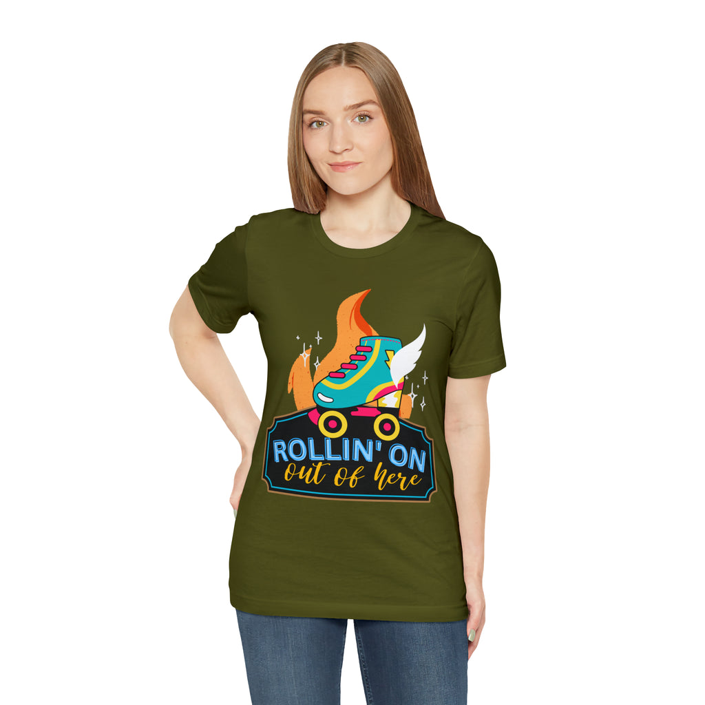 Rollin' On Shirt | Roller Skating Lover Unisex Tee