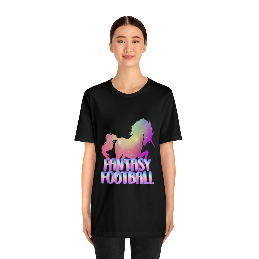 Fantasy Football Pink Shirt | Unicorn Fantasy Football Unisex T-Shirt