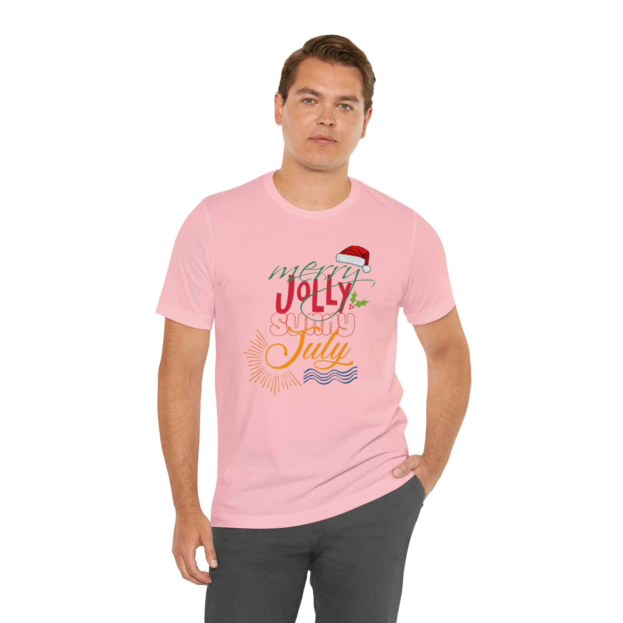 Merry Sunny July Shirt | Christmas in July Statement T-Shirt
