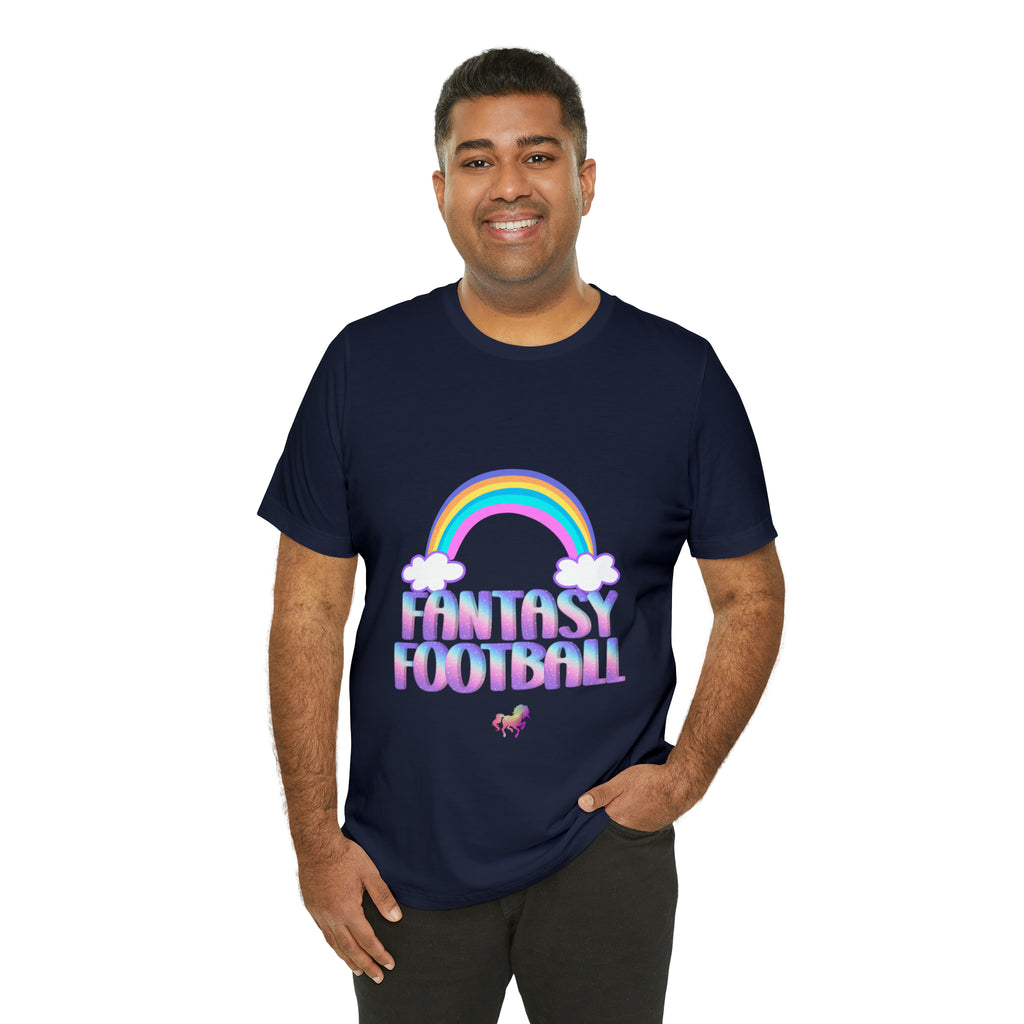 Cute Fantasy Football Shirt | Pink Cute Fantasy Football Unisex T-Shirt