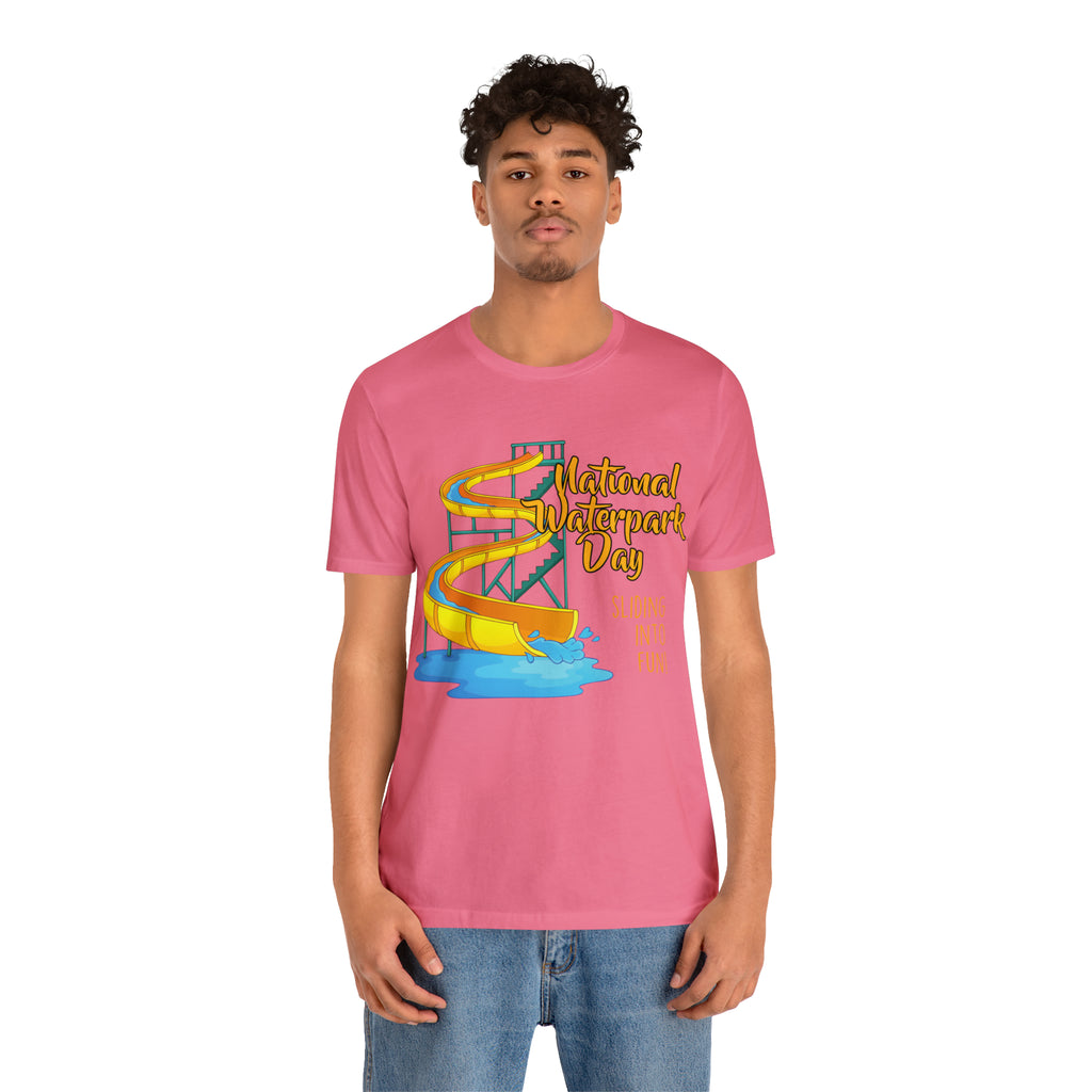 National Waterpark Day Shirt | Waterpark Slide Unisex T-Shirt
