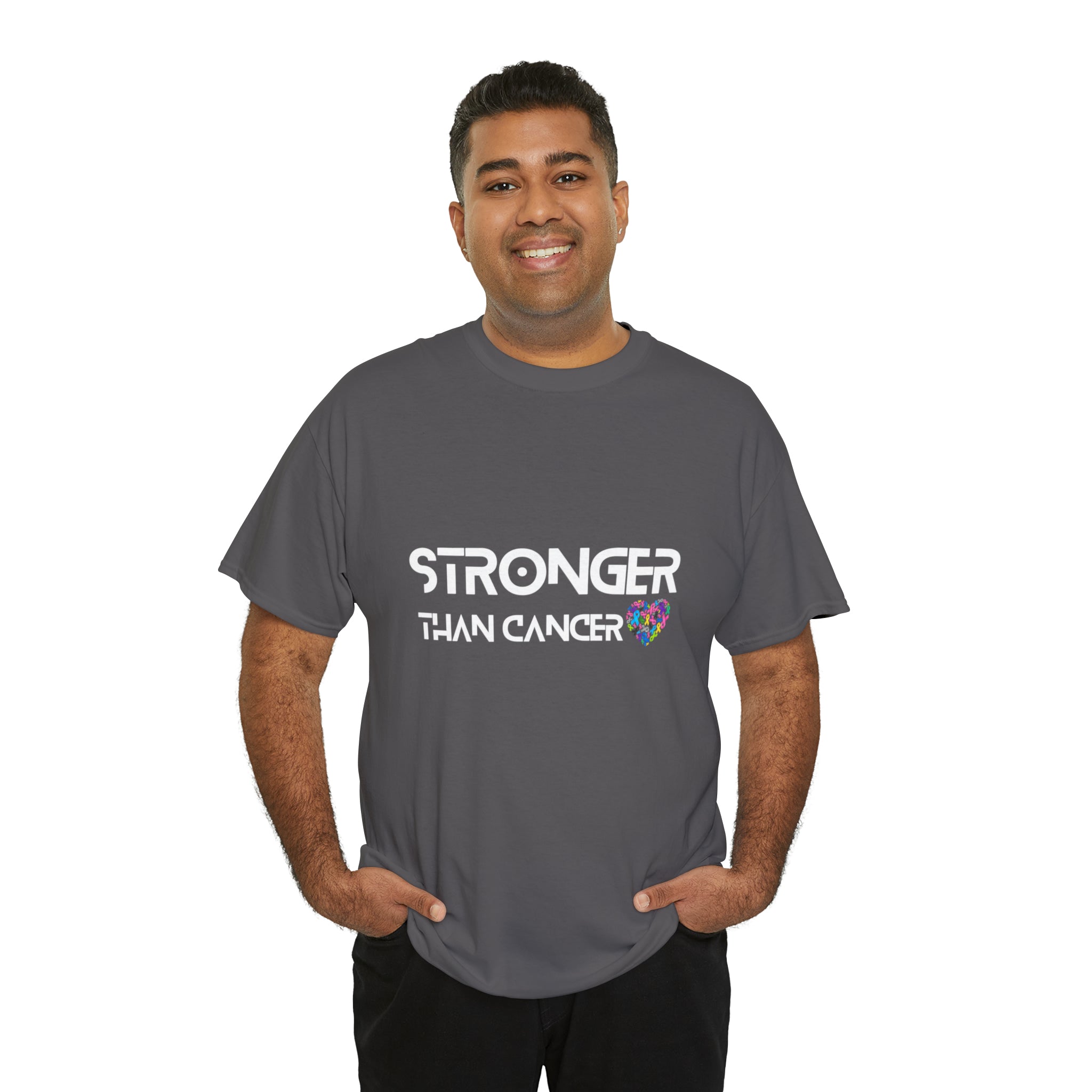 Stronger Than Cancer Shirt | Cancer Warrior Support Unisex T-Shirt
