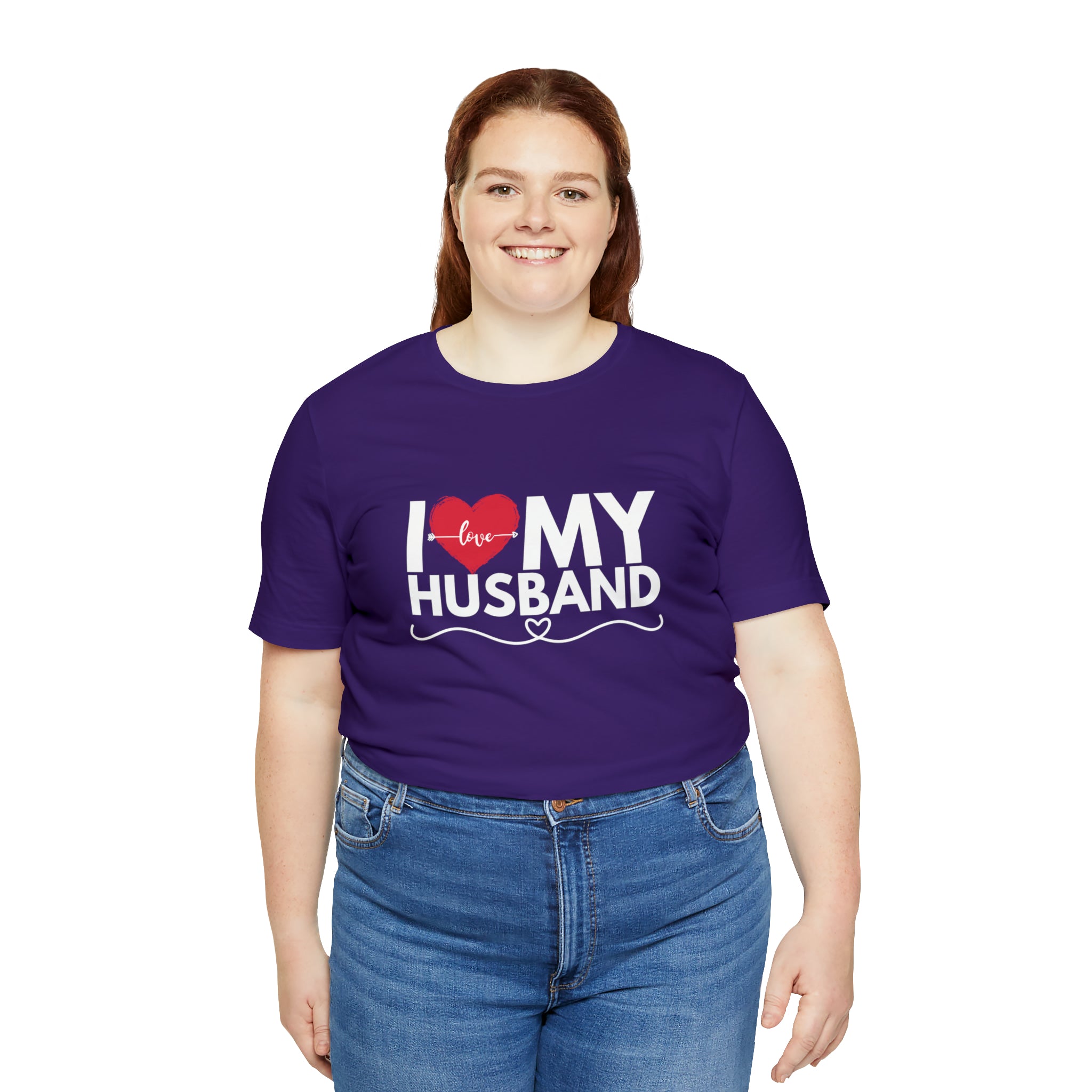 I Love My Husband Shirt | Couple Love T-Shirt, Pair Husband Wife Matching Shirt