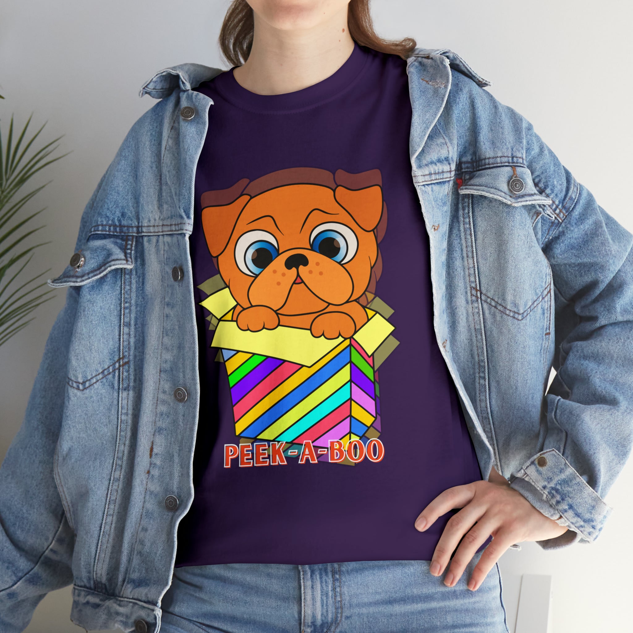 Peekaboo Shirt | Dog Lover Unisex T-Shirt